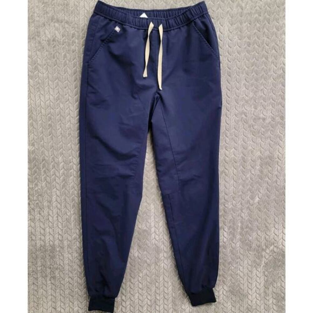 Figs Pants Mens Small Tall Tansen Jogger 2.0 Navy Blue Scrub 31"L MXXSW2004T